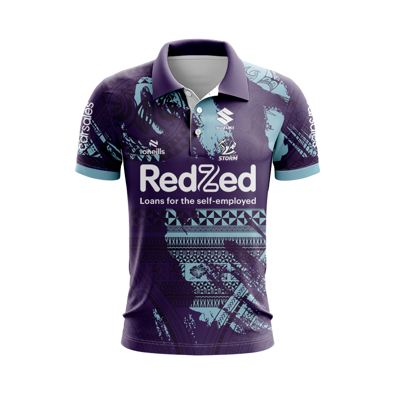 NRL Melbourne Storm 2024 Multicultural Polo Shirt