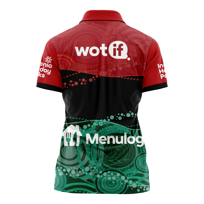 Women's NRL South Sydney Rabbitohs 2024 STID Training Polo Shirt