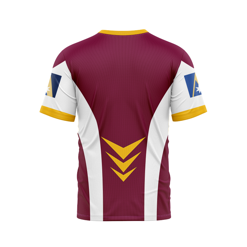 NRL Brisbane Broncos 1998 Round Retro Jersey