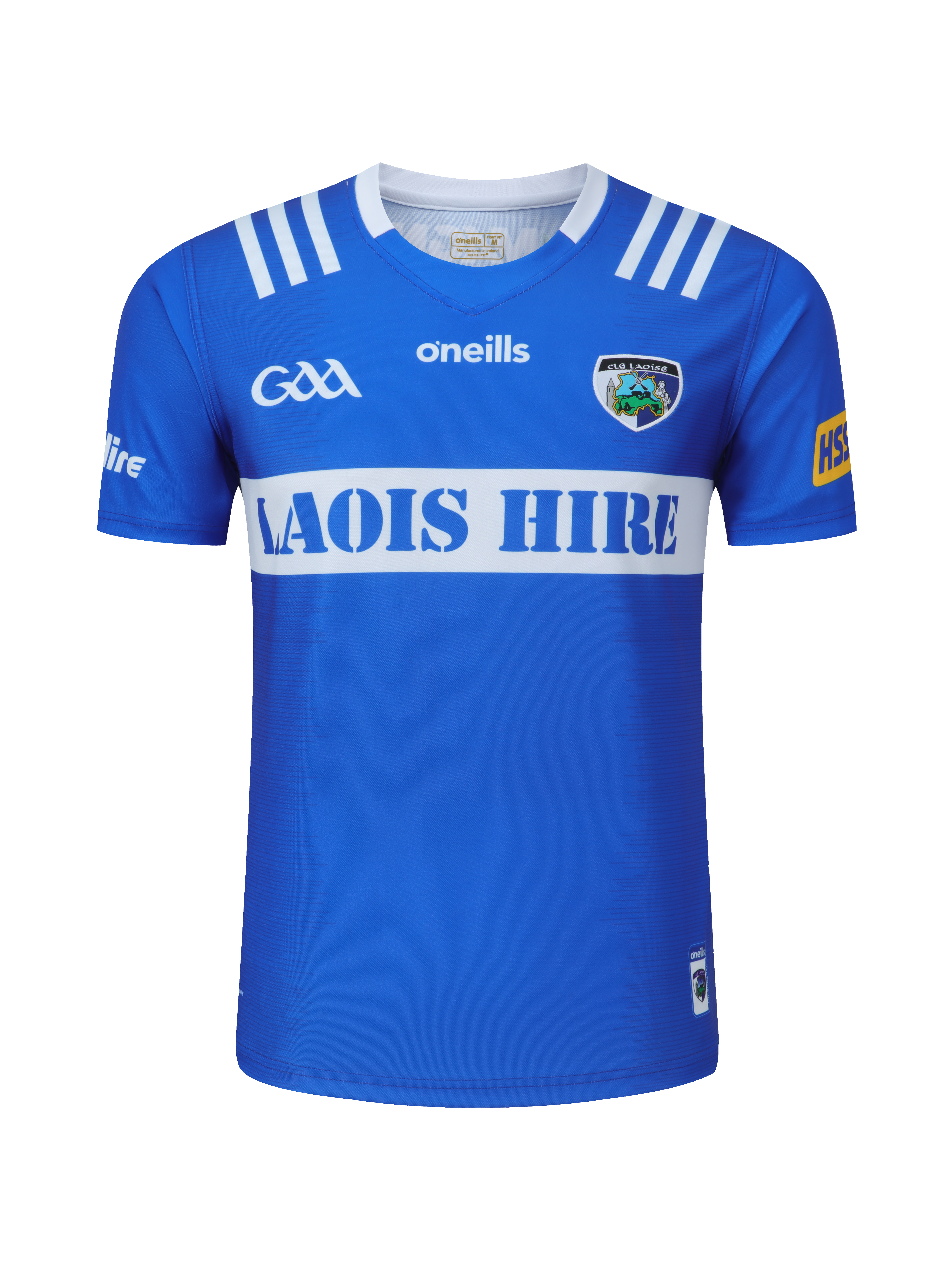 Men's Laois GAA 2 Stripe 2023 Home Jersey