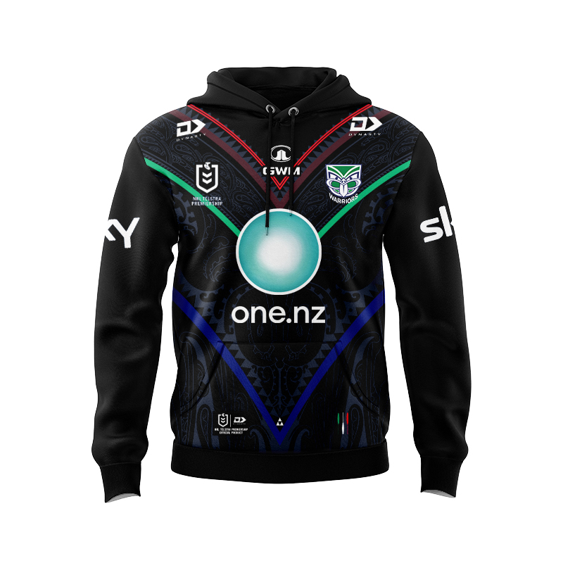 NRL New Zealand Warriors 2024 Indigenous Hoodie