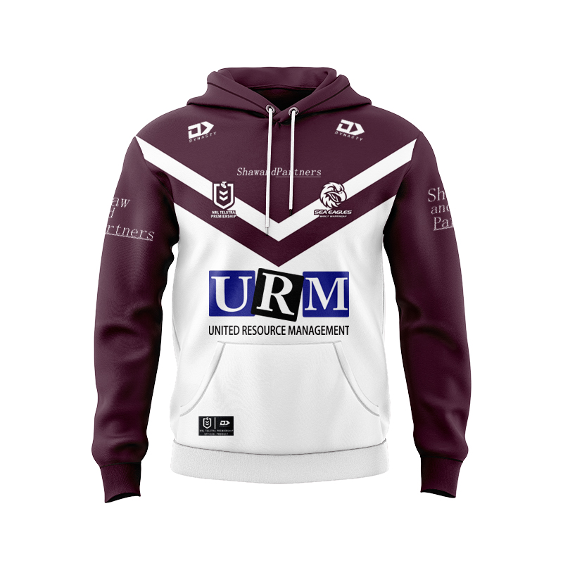 NRL Manly Warringah Sea Eagles 2025 Away Hoodie