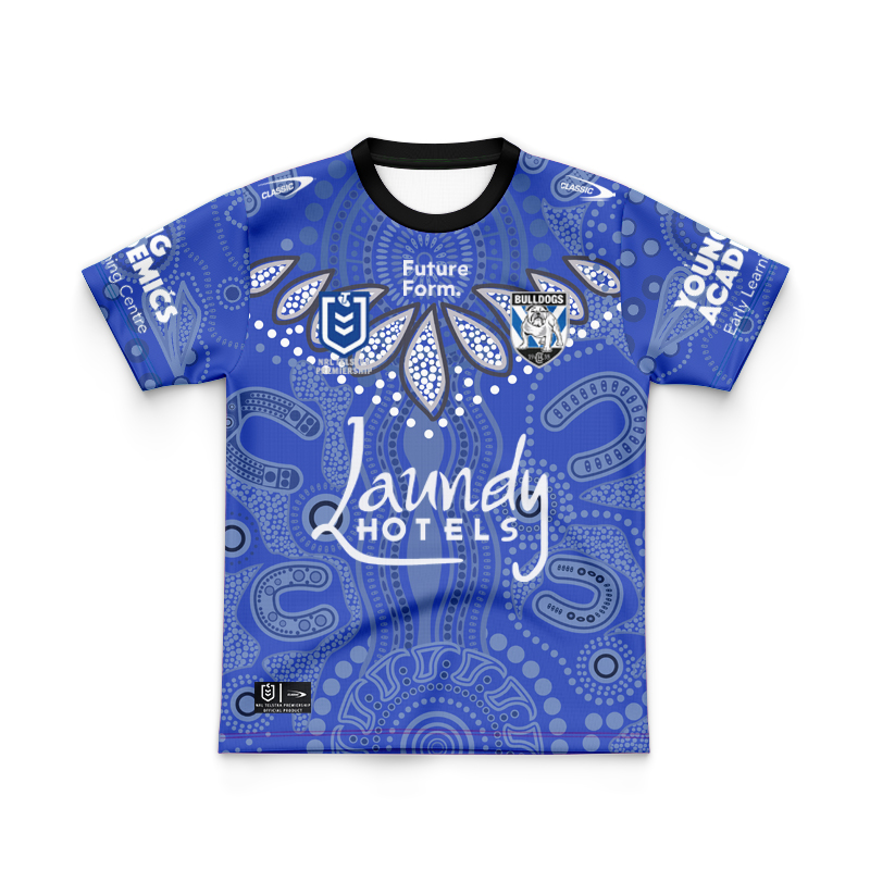 Kid's NRL Canterbury-Bankstown Bulldogs 2024 Indigenous Jersey