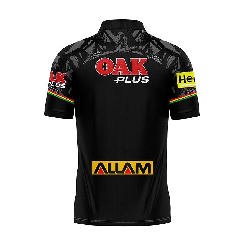 NRL Penrith Panthers 2024 Home Training Polo Shirt