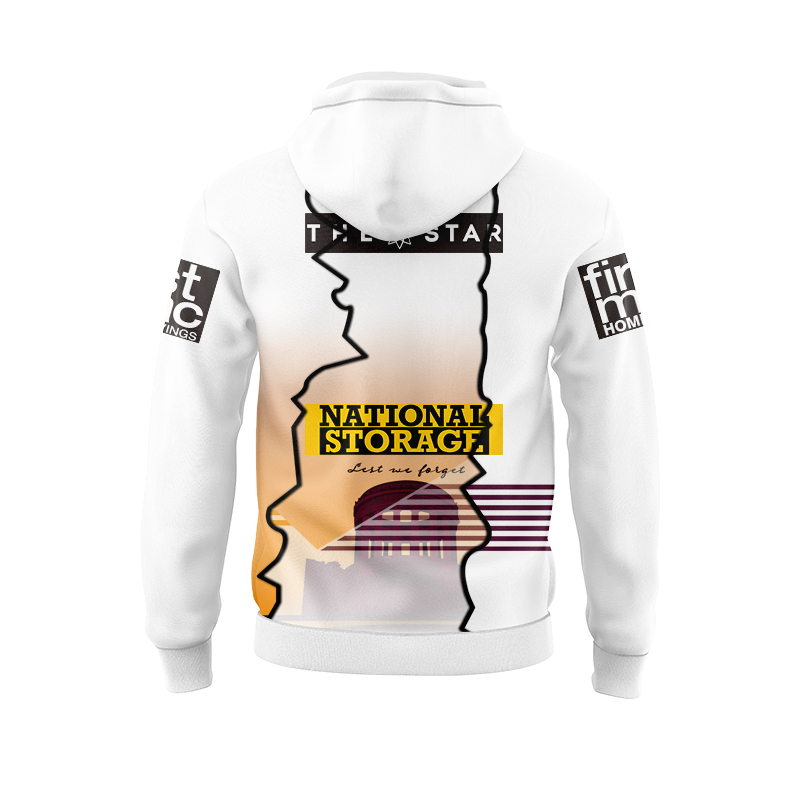 NRL Brisbane Broncos 2024 ANZAC Mix Hoodie