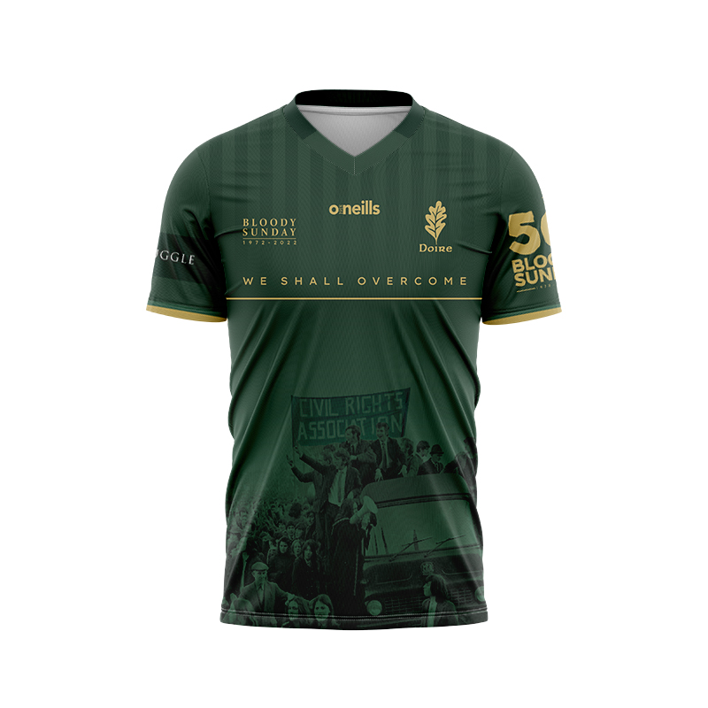 Men's Derry Bloody Sunday GAA 2022-23 Commemoration Jersey