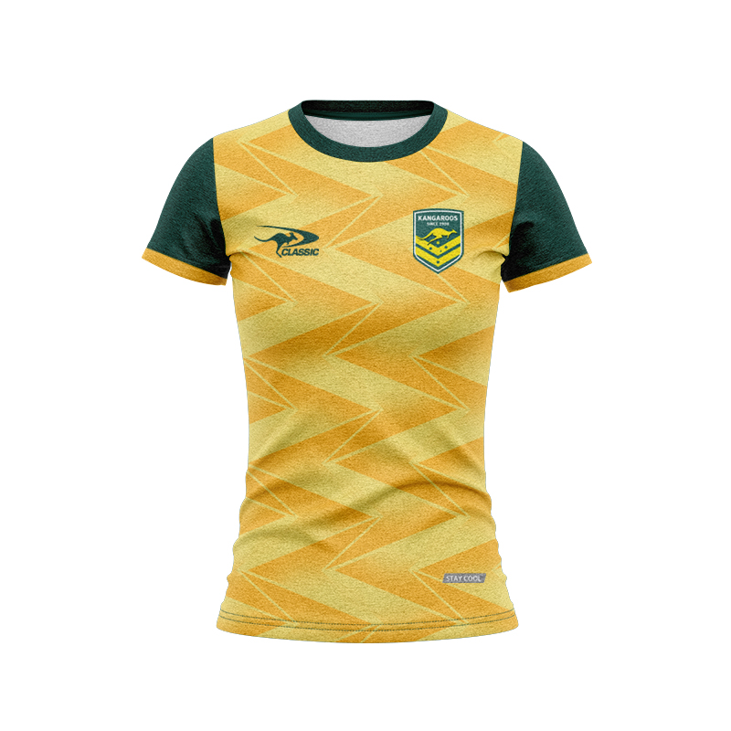 Women's Australia Kangaroos 2024 Pro Training Jersey