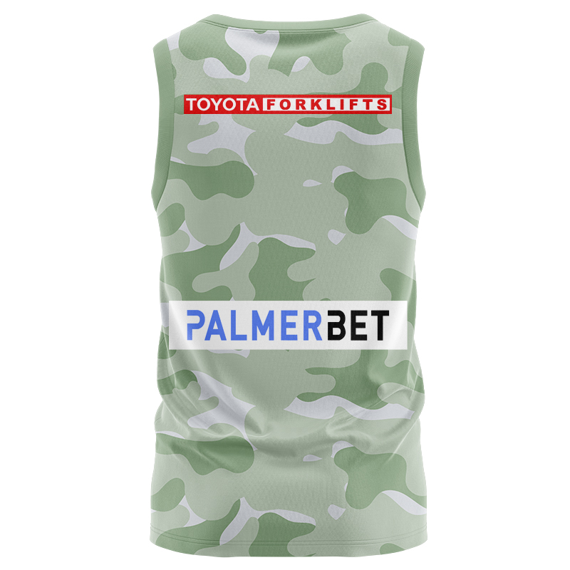 NRL Canberra Raiders 2024 ANZAC Singlet