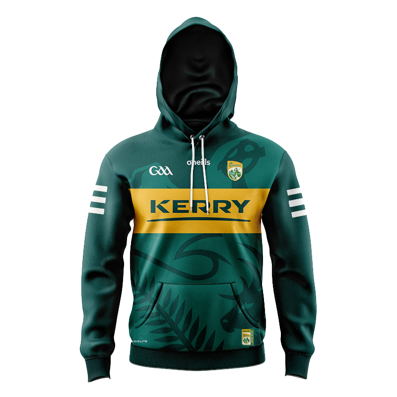 Kid's Kerry GAA Home 2023 Hoodie