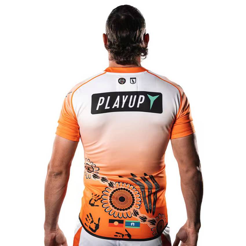 NRL Wests Tigers 2024 Indigenous Jersey