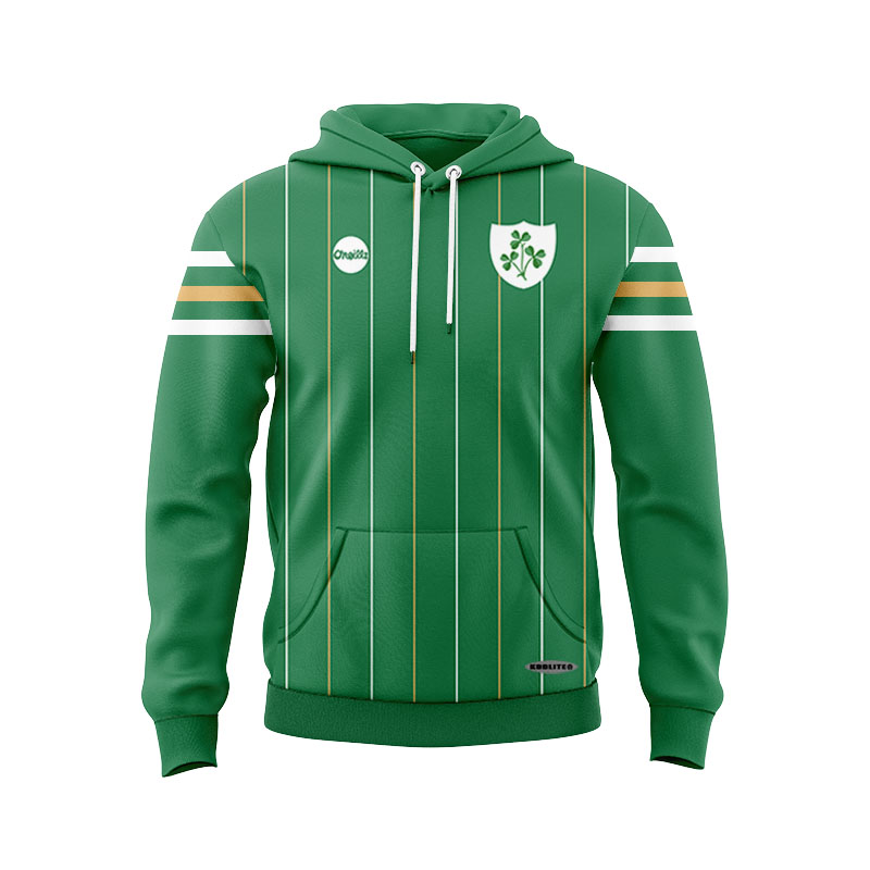 Men's Ireland GAA 1983 Retro Home Hoodie