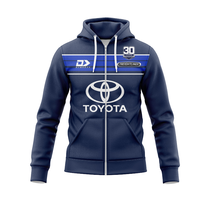 NRL North Queensland Cowboys 2025 Coaches Zipper Hoodie