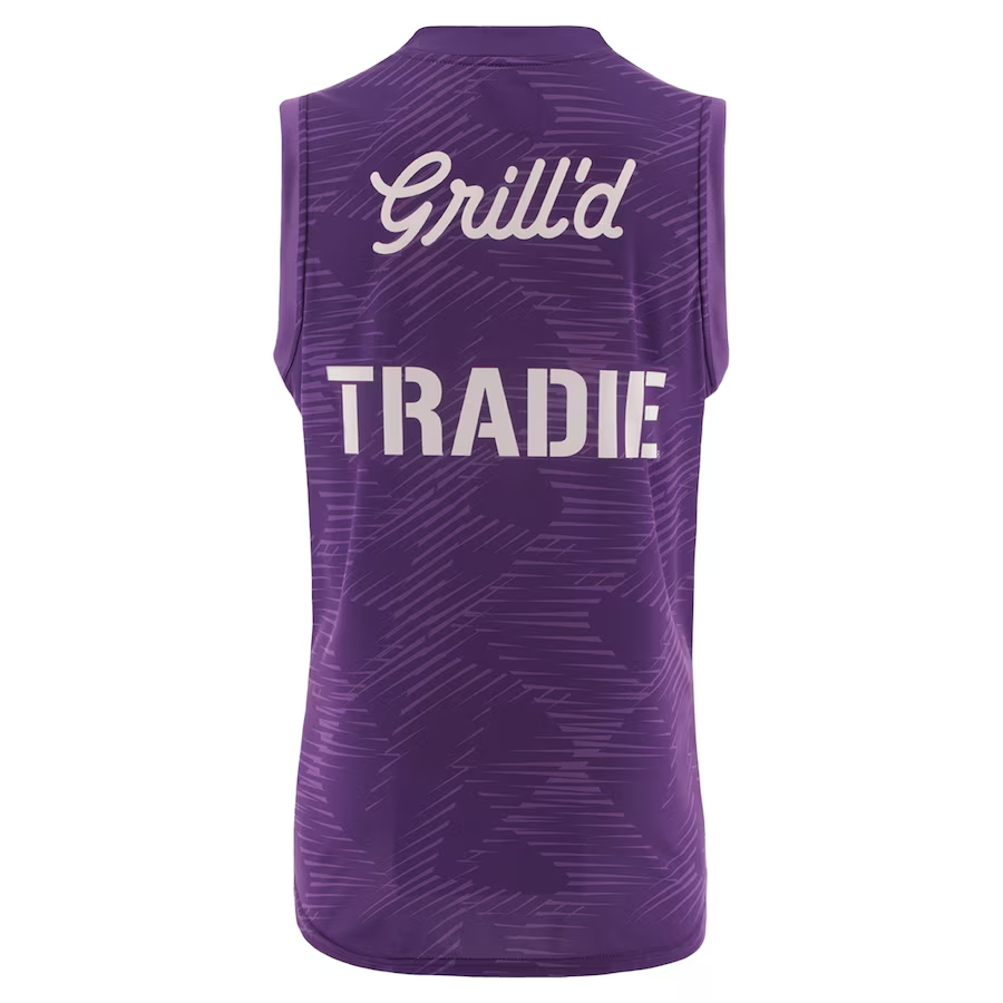 NRL Melbourne Storm 2025 Purple Training Singlet