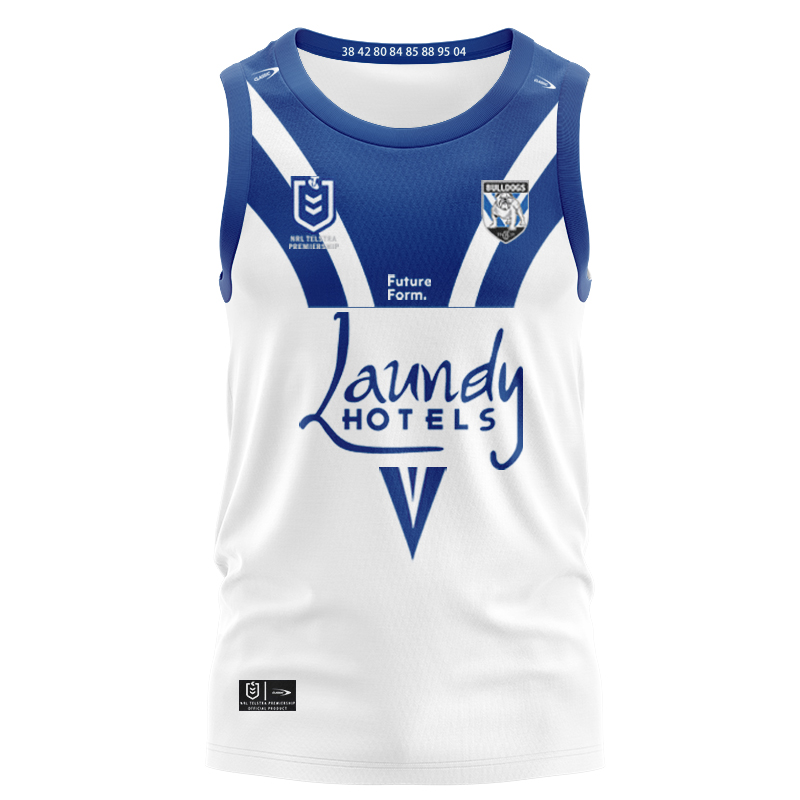 NRL Canterbury-Bankstown Bulldogs 2024 ANZAC Singlet