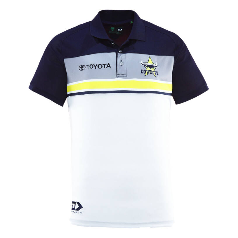 NRL North Queensland Cowboys 2025 Throwback Polo Shirt