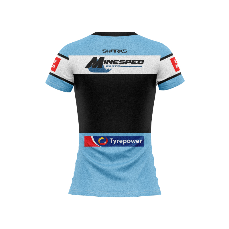 Women's NRLW Cronulla-Sutherland Sharks 2024 Home Jersey