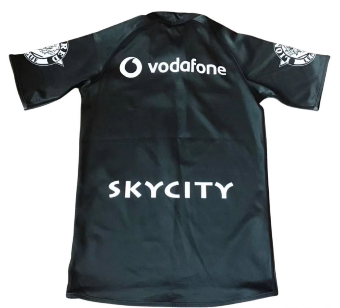 NRL New Zealand Warriors 2011 Black Retro Jersey