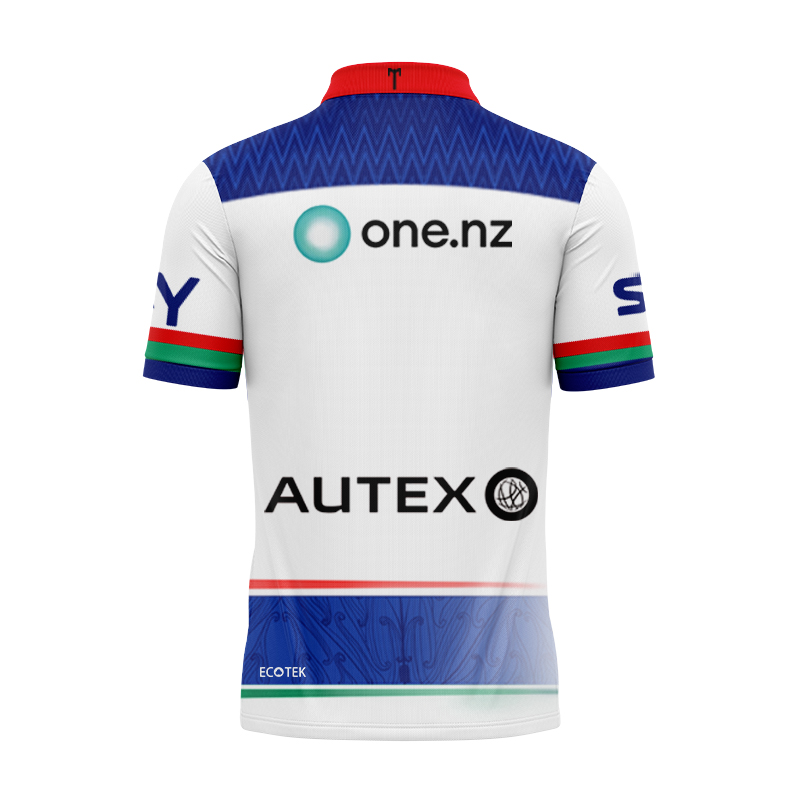 NRL New Zealand Warriors 2025 Away Polo Shirt