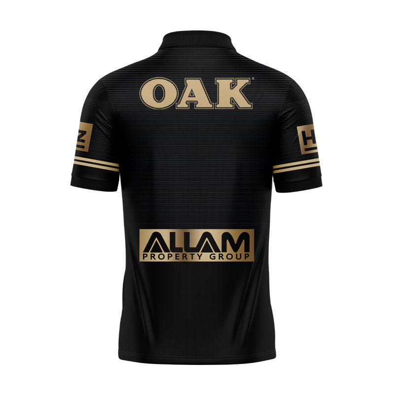 NRL Penrith Panthers 2025 Alternate Polo Shirt