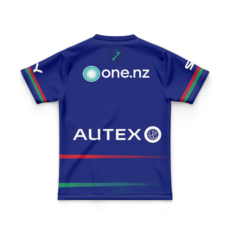 Kid NRL New Zealand Warriors 2024 Home Jersey