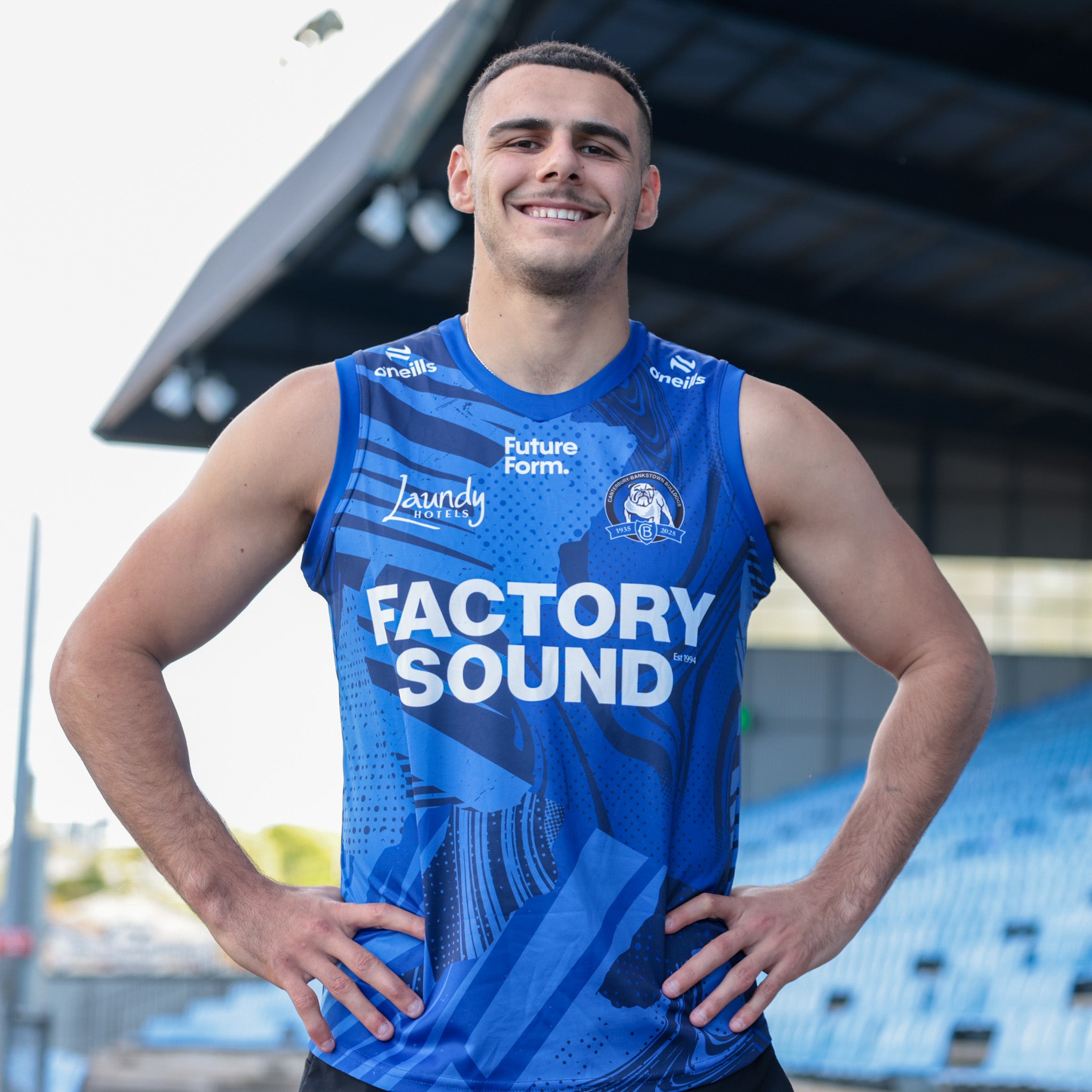 NRL Canterbury-Bankstown Bulldogs 2025 Training Singlet