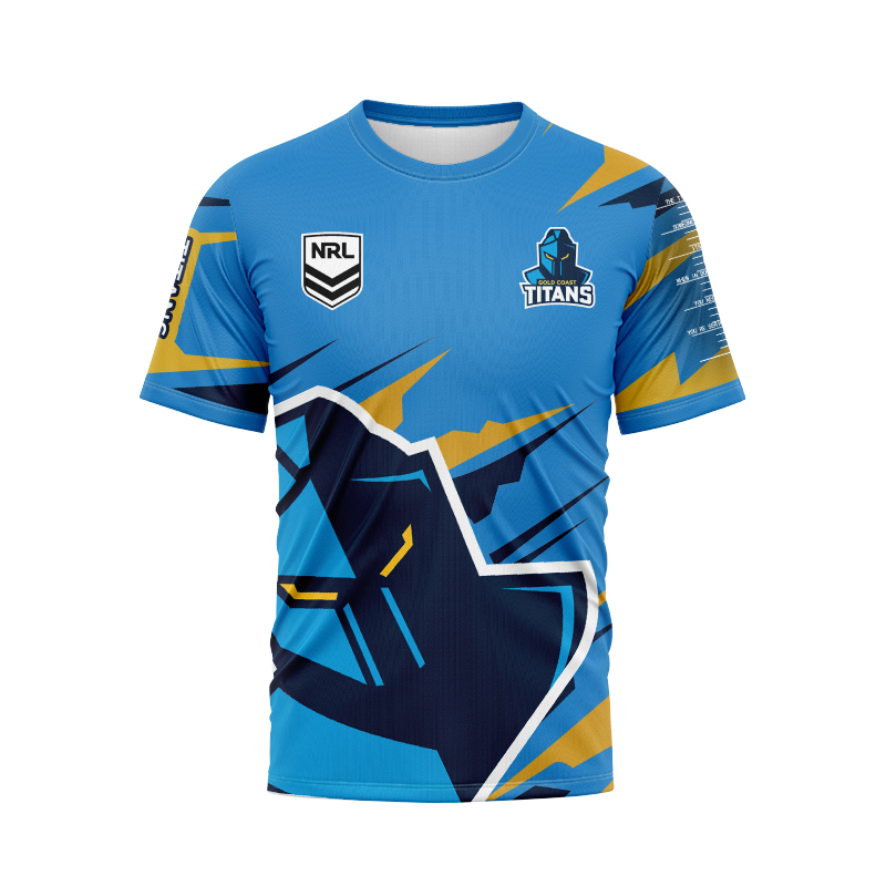 NRL Gold Coast Titans 2024 'FISHFINDER' Jersey