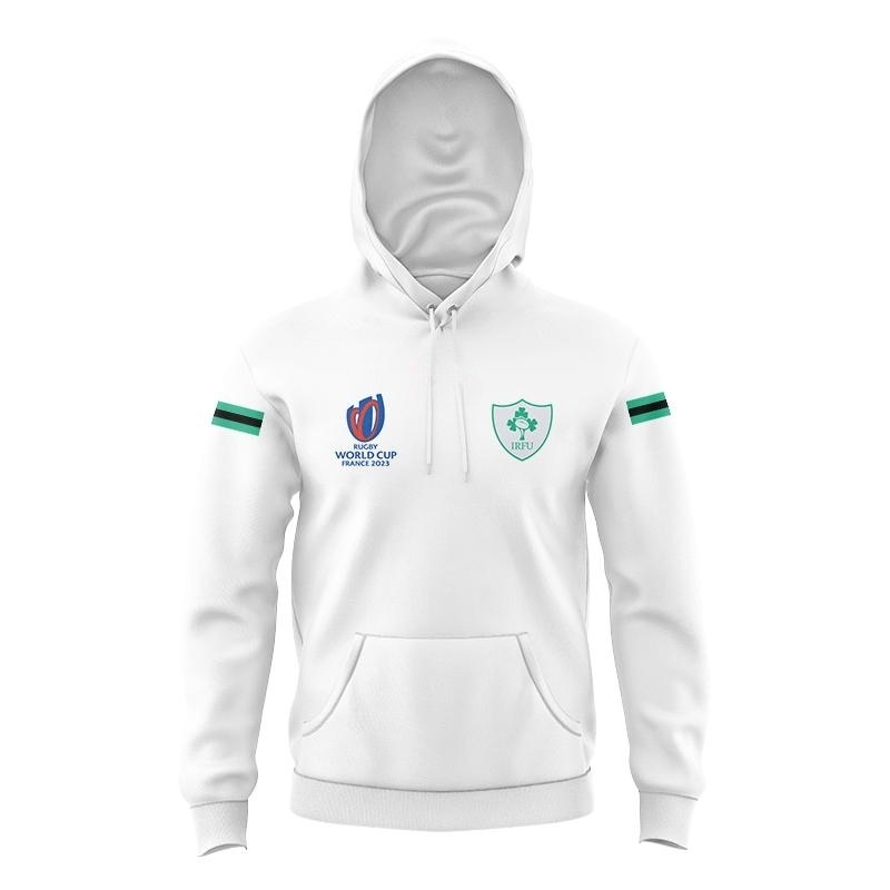 Kid's GAA Ireland Rugby 2023 Away Hoodie