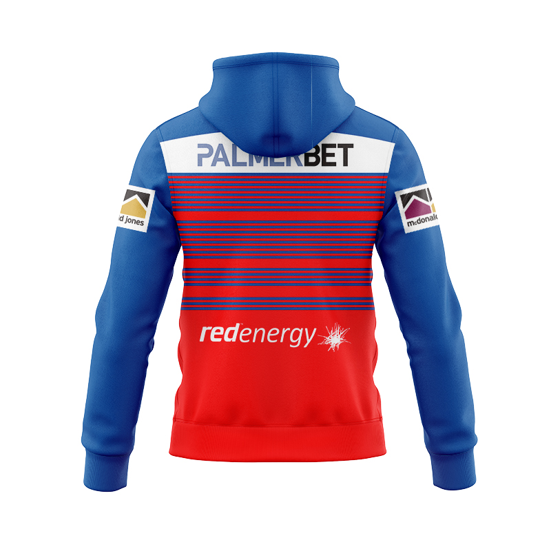 NRL Newcastle Knights 2024 Training Zipper Hoodie