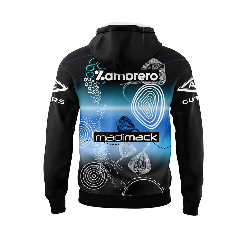 NRL Cronulla-Sutherland Sharks 2024 Indigenous Hoodie