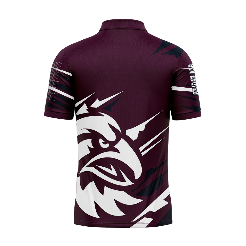 NRL Manly Warringah Sea Eagles 2024 'FISHFINDER' Polo Shirt