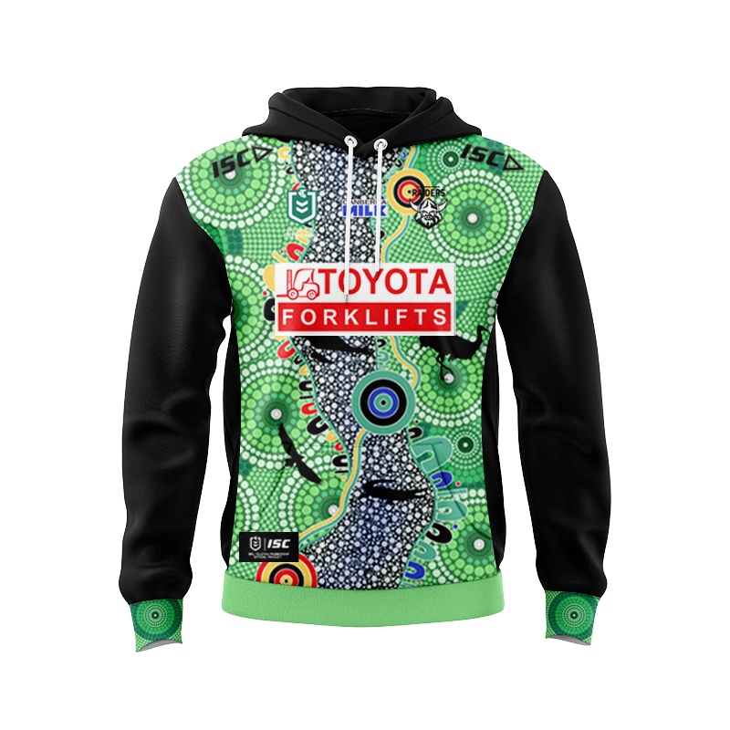 NRL Canberra Raiders 2024 Indigenous Hoodie