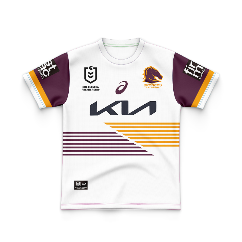 Kid's NRL Brisbane Broncos 2024 Away Jersey