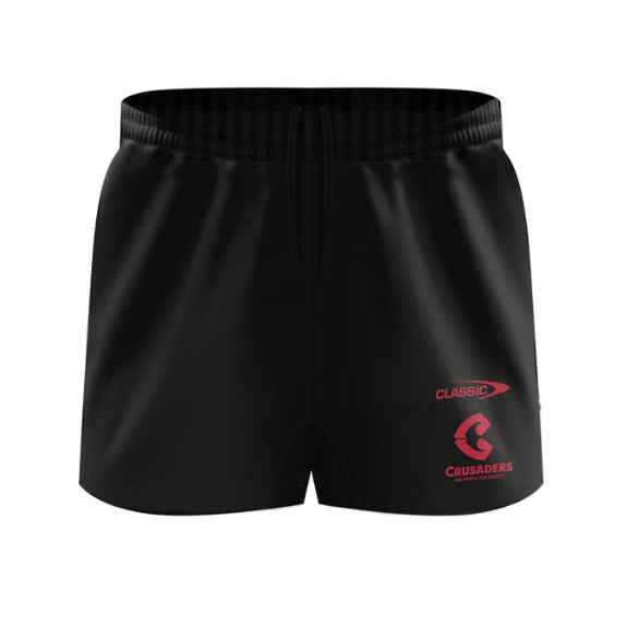 Canterbury Crusaders Super Rugby 2024 Home Shorts