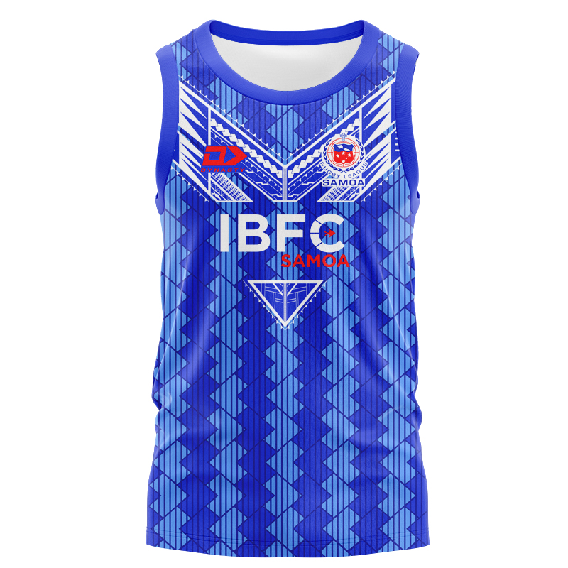 Toa Samoa Rugby League 2024 Home Singlet