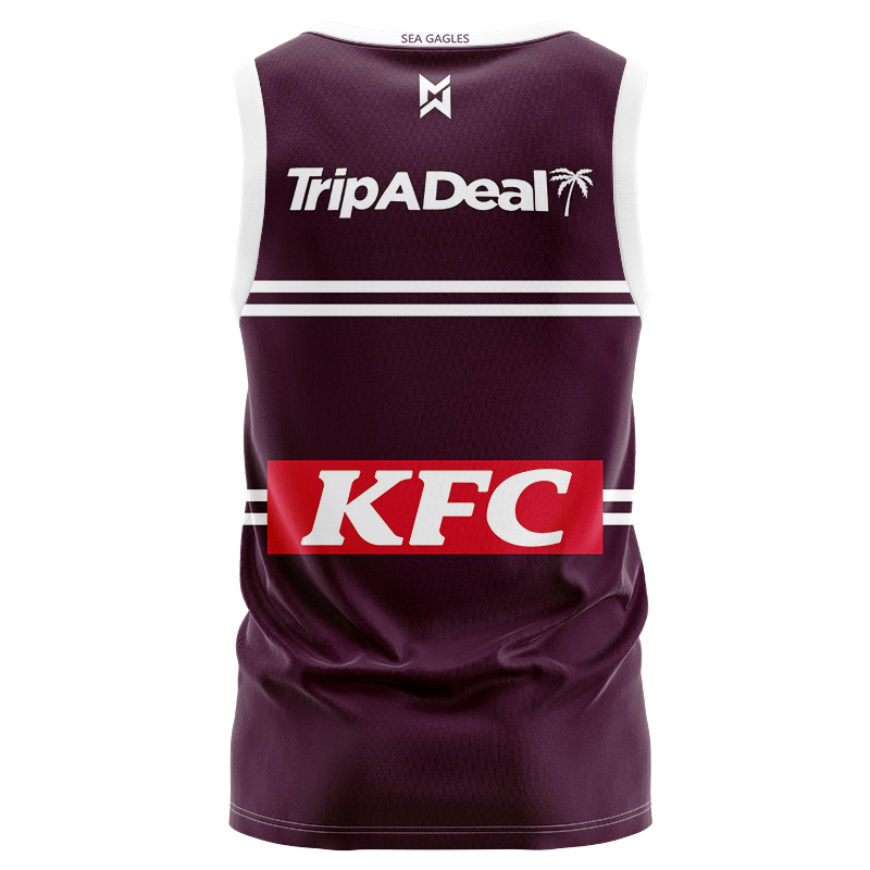NRL Manly Warringah Sea Eagles 2024 Home Singlet