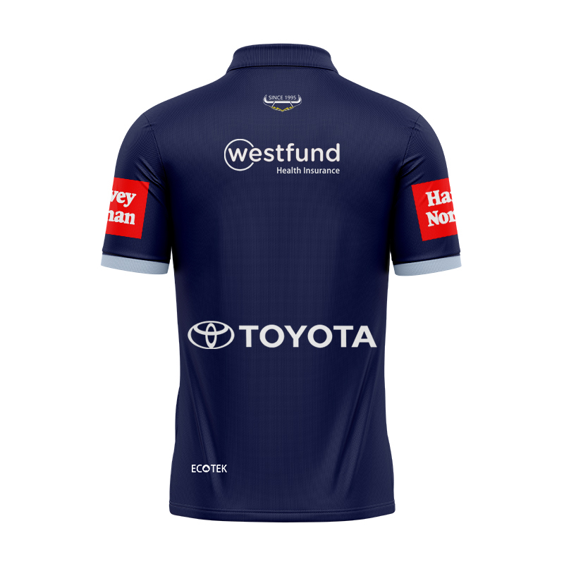 NRLW North Queensland Cowboys 2024 Home Polo Shirt