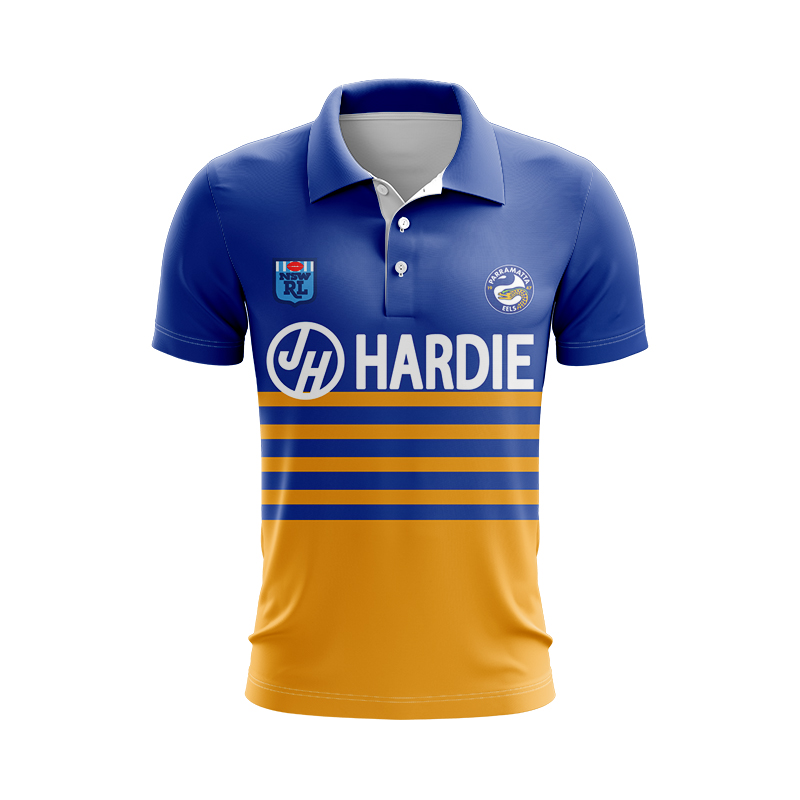 NRL Parramatta Eels 1986 Retro Polo Shirt
