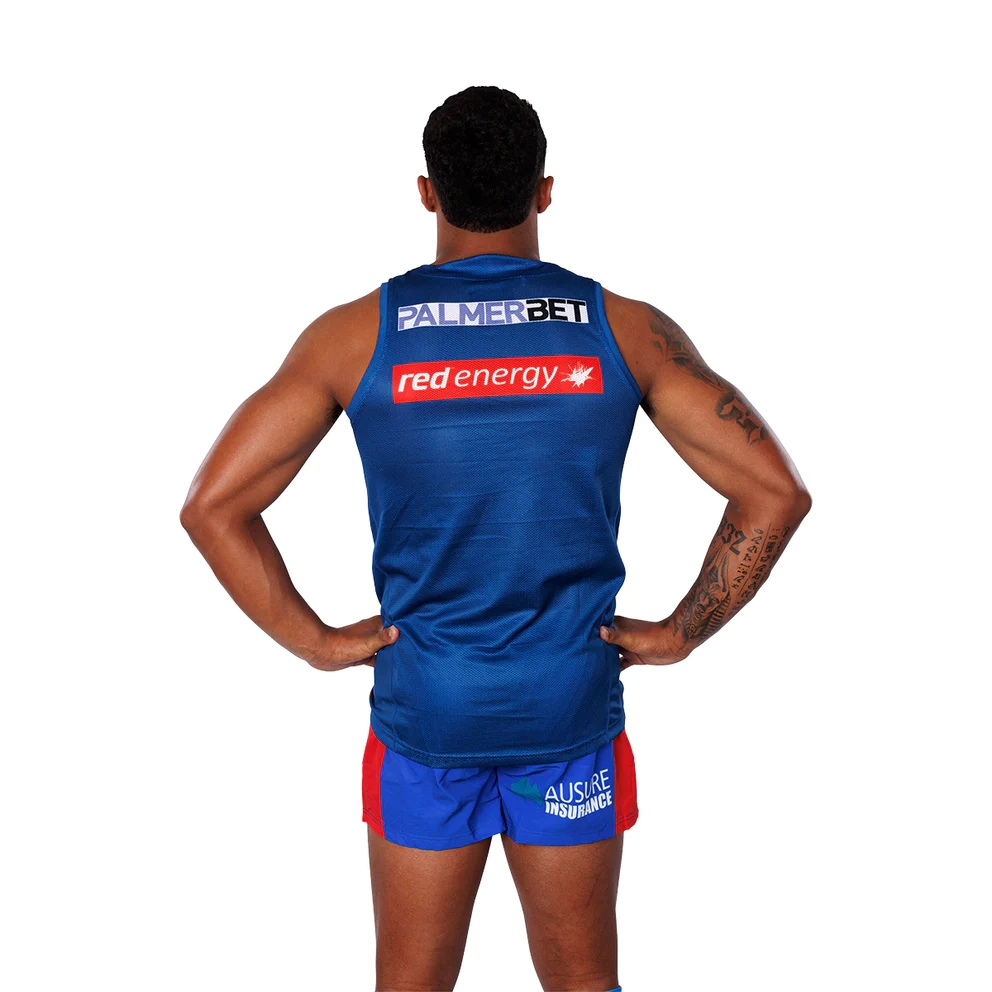 NRL Newcastle Knights 2024 Blue Training Singlet