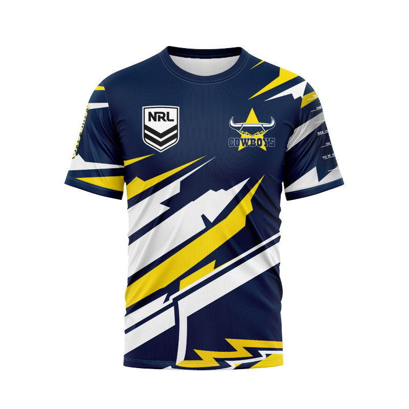 NRL North Queensland Cowboys 2024 'FISHFINDER' Jersey