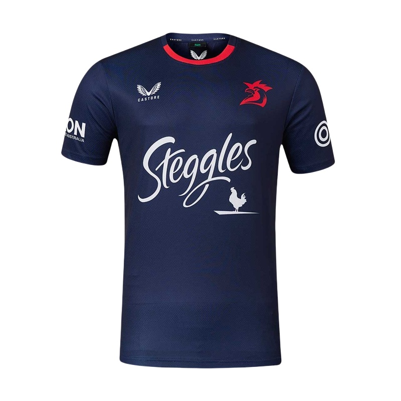 NRL Sydney Roosters 2024 Navy Training Jersey