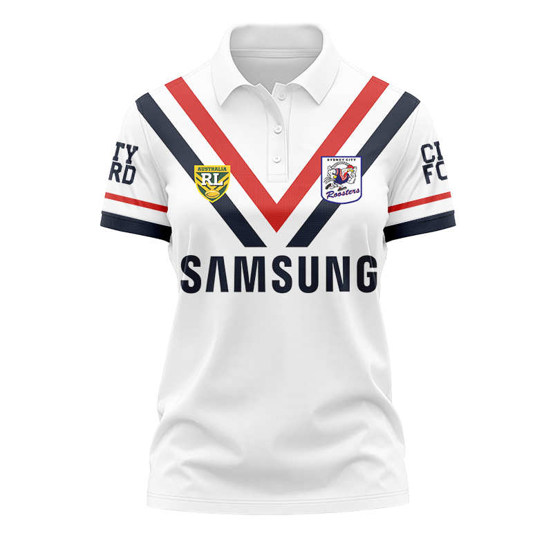 Women's NRL Sydney Roosters 1996 Retro Polo Shirt