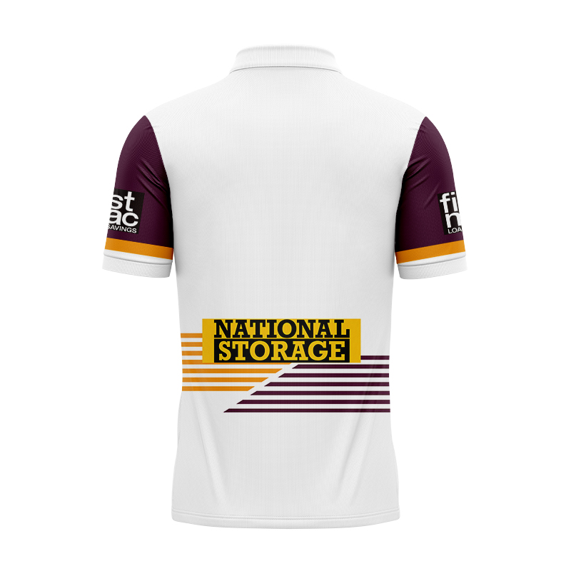 NRL Brisbane Broncos 2024 Away Polo Shirt