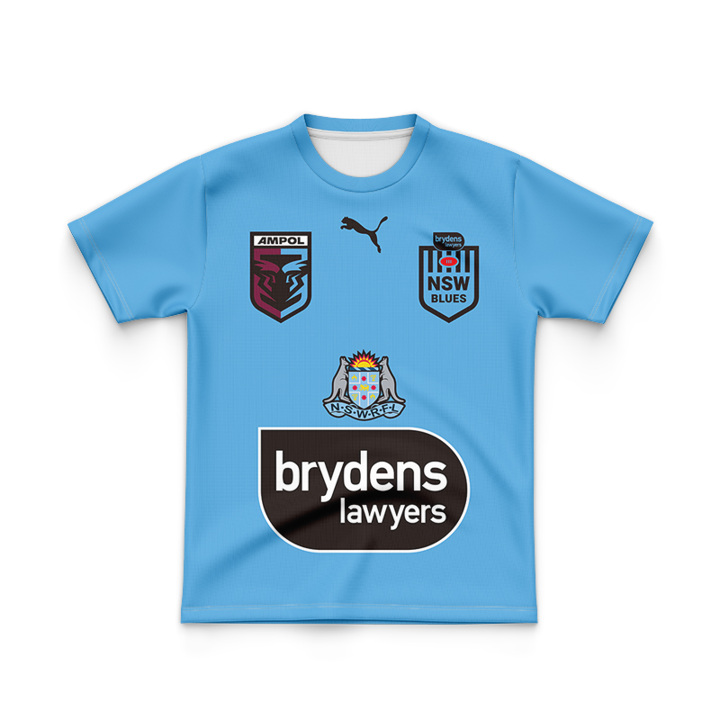 Kid's NSW Blues 2022 Home Jersey