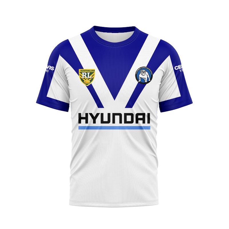 NRL Canterbury-Bankstown Bulldogs 1995 Round Retro Jersey