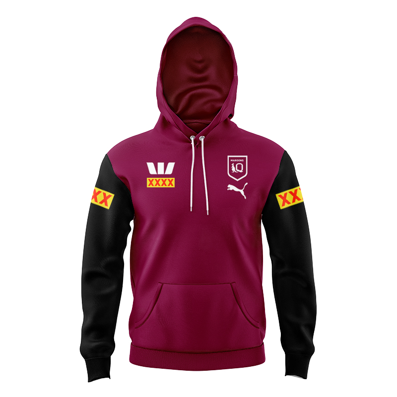Kid's NRL QLD Maroons 2024 MFT Hoodie