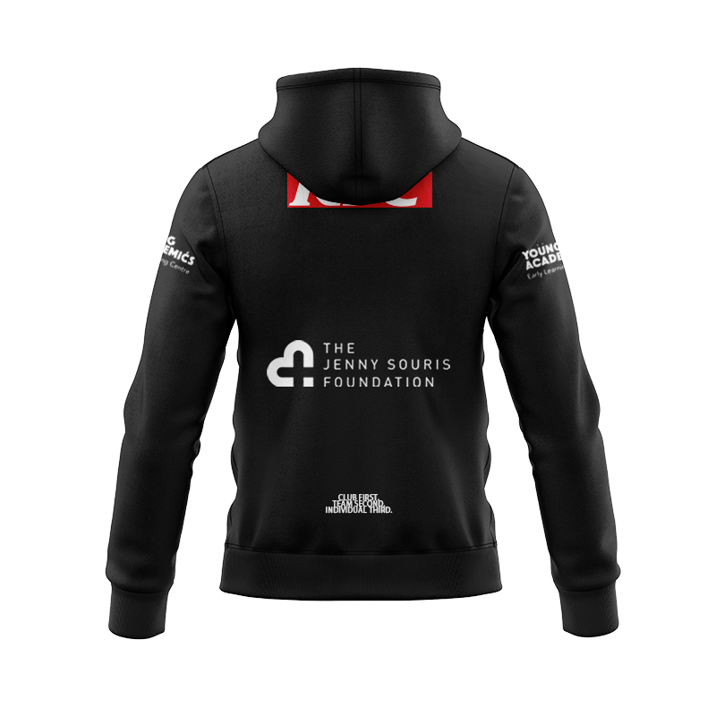 NRL Canterbury-Bankstown Bulldogs 2024 Warm Up Zipper Hoodie