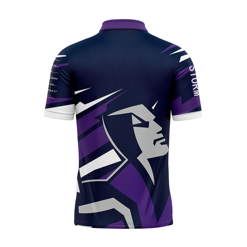 NRL Melbourne Storm 2024 'FISHFINDER' Fishing Polo Shirt