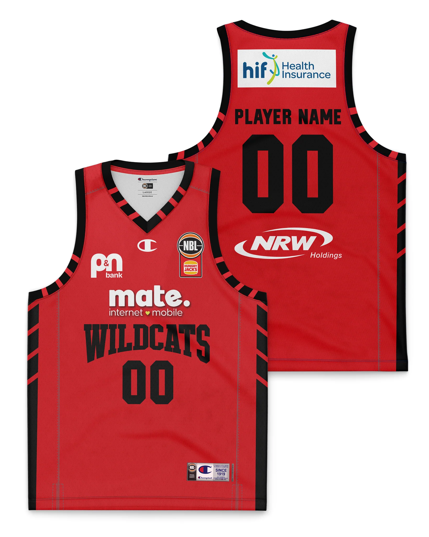 Perth Wildcats 24/25 Youth HoopsFest Jersey - Other Players