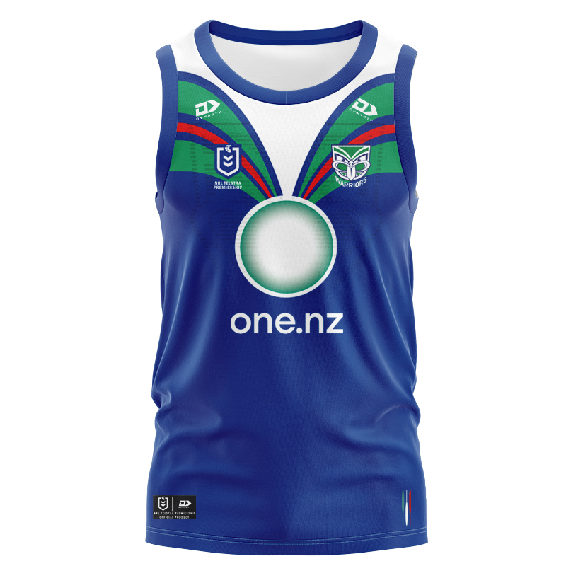 NRL New Zealand Warriors 2024 Players Fit Home Singlet