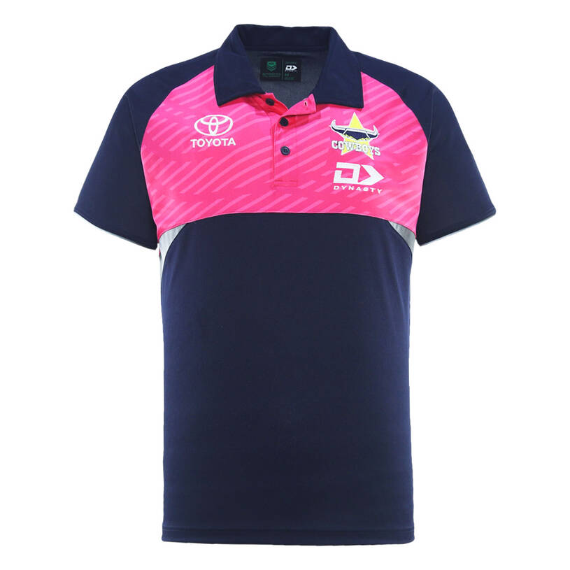 NRL North Queensland Cowboys 2025 Women in League Polo Shirt
